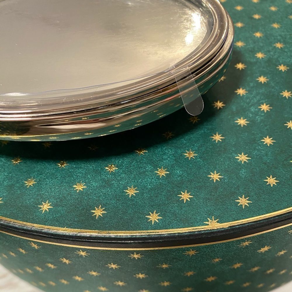 Gucci Ornate Silver “Eagle” Hand Mirror, Beautiful Baroque Heirloom Style + Box - Picture 7 of 12
